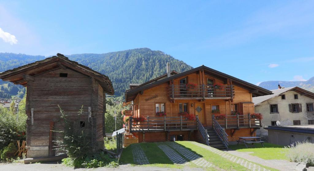 Chalet Mavambo Le Châble Екстериор снимка